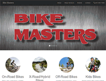 Tablet Screenshot of bikemasters.net